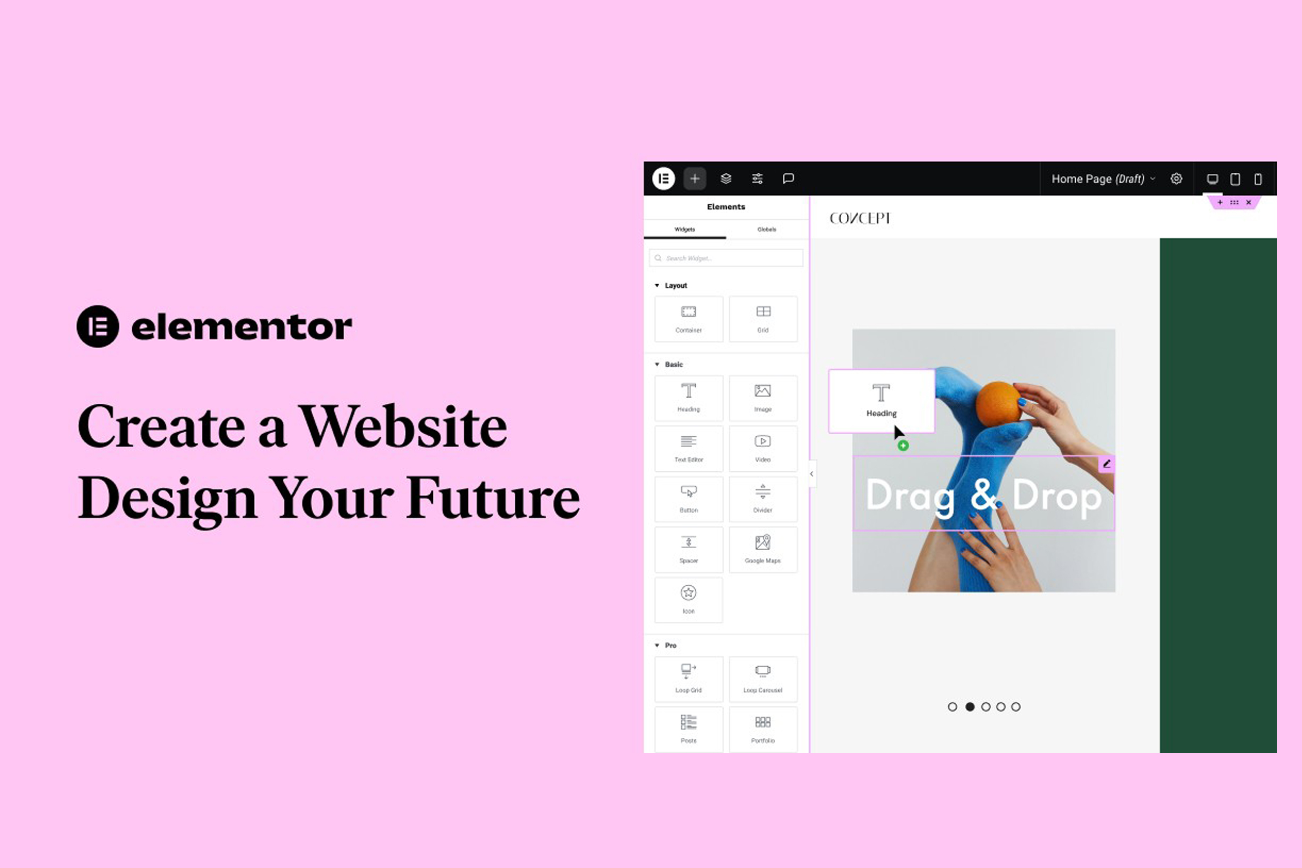 Storytelling with Elementor